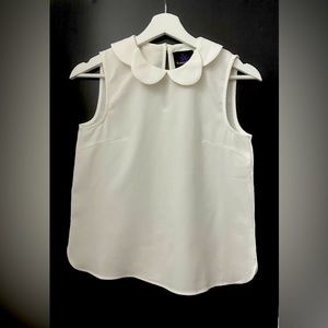 Plains and Prints white blouse